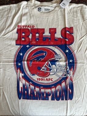 Abercrombie & Fitch NFL Collaboration Buffalo Bills graphic tee